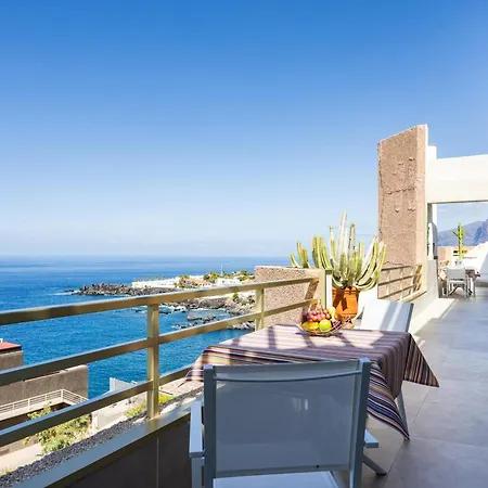 Lujoso Frente Al Mar Con Terrazas, Aire Acondicionado Y Wi-fi En Tenerife - Es-279-8 * Santiago Del Teide