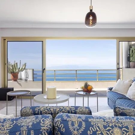 Lujoso Frente Al Mar Con Terrazas, Aire Acondicionado Y Wi-fi En Tenerife - Es-279-8 Apartment