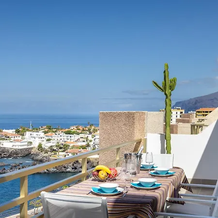 Lujoso Frente Al Mar Con Terrazas, Aire Acondicionado Y Wi-fi En Tenerife - Es-279-8