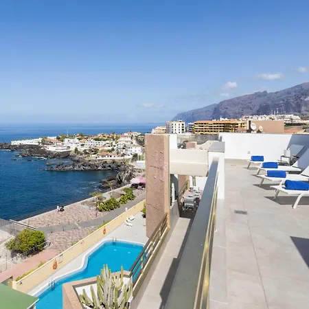 Lujoso Frente Al Mar Con Terrazas, Aire Acondicionado Y Wi-fi En Tenerife - Es-279-8 Santiago del Teide
