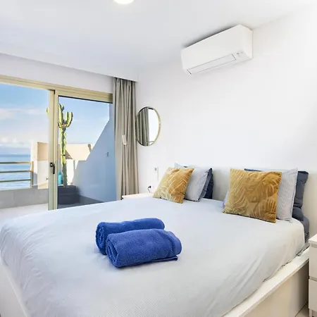 Daire Lujoso Frente Al Mar Con Terrazas, Aire Acondicionado Y Wi-fi En Tenerife - Es-279-8 *